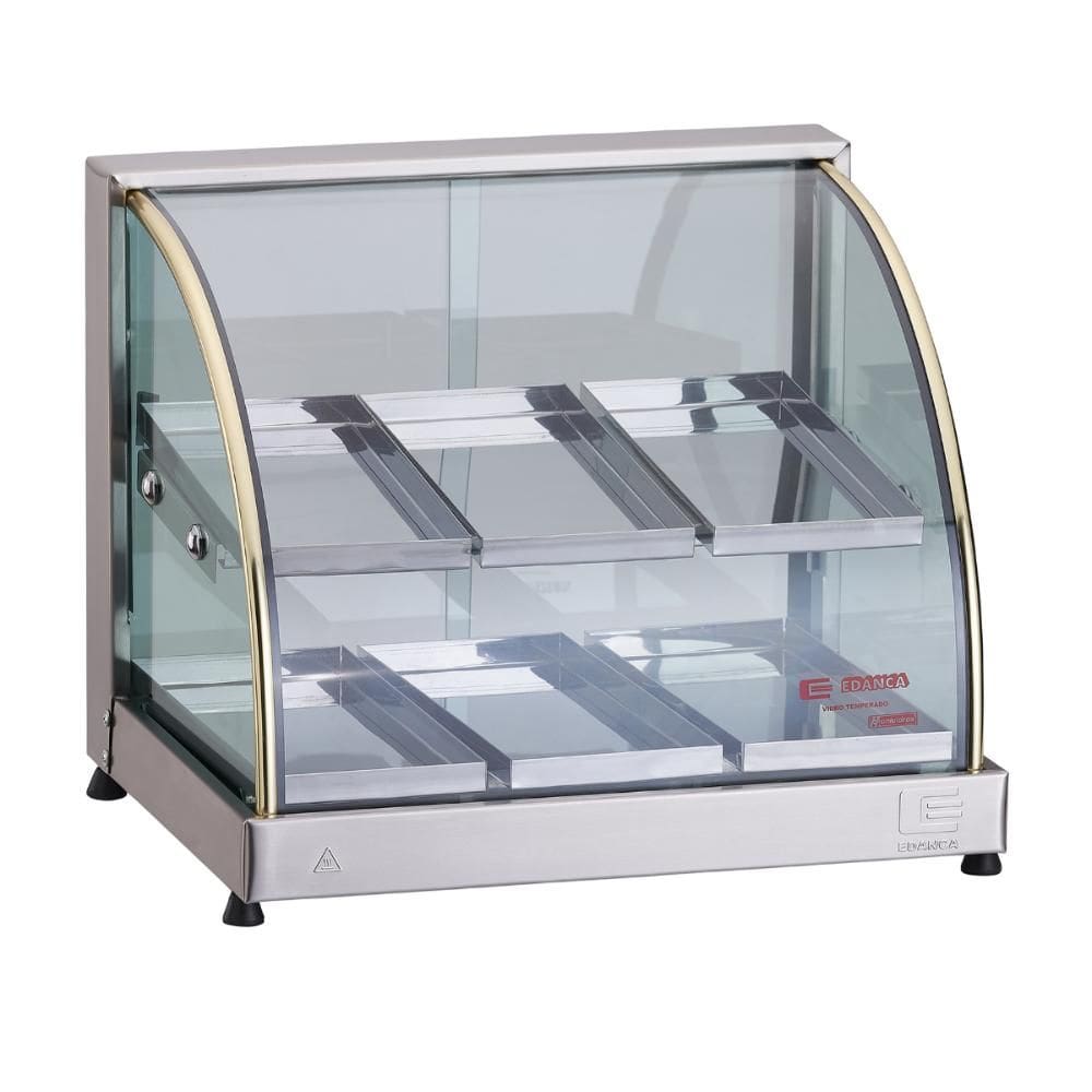 Estufa Curva para Salgados Ouro Dupla com 6 Bandejas - Edanca - 220V