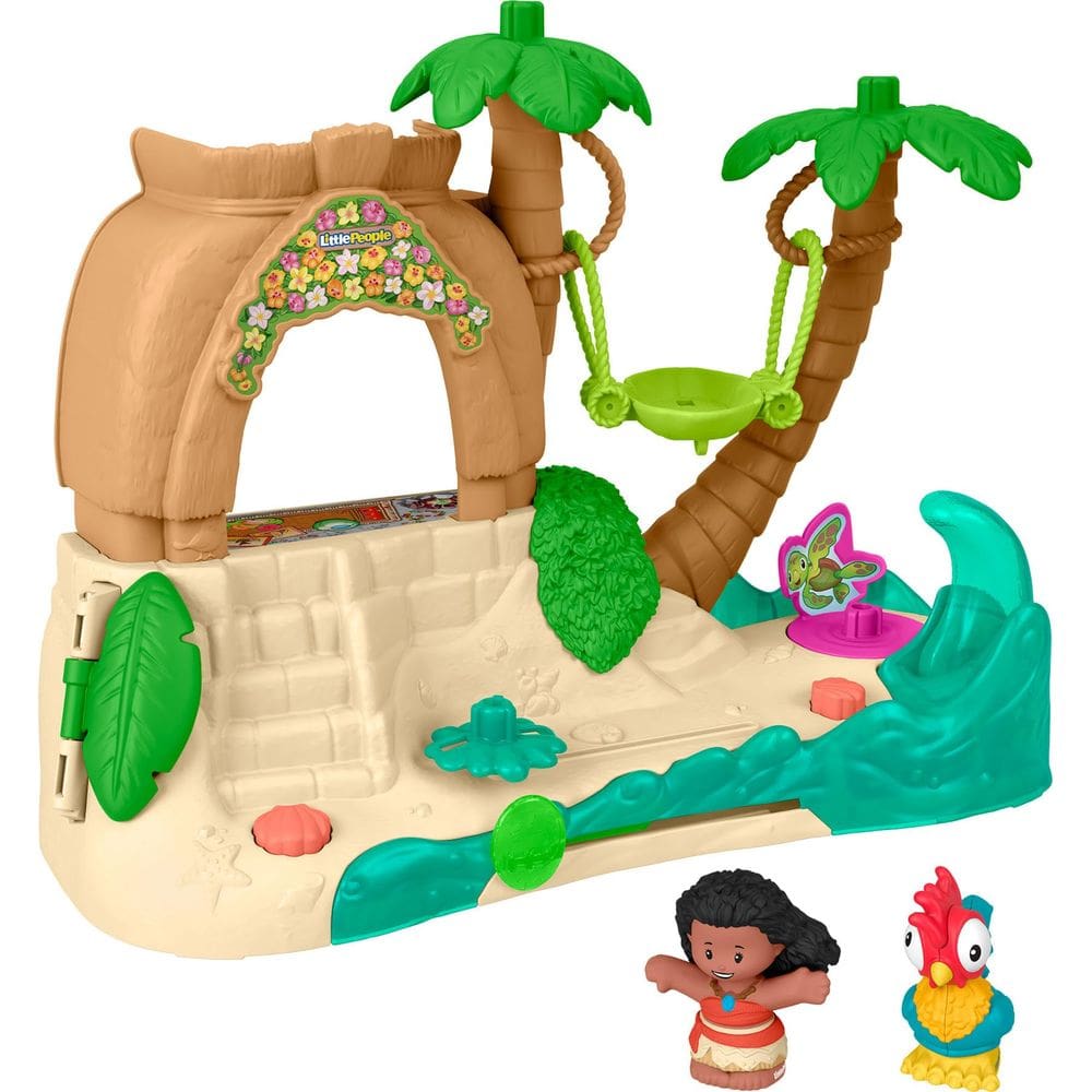 Conjunto de brinquedos Fisher-Price Little People Disney Princess Moana