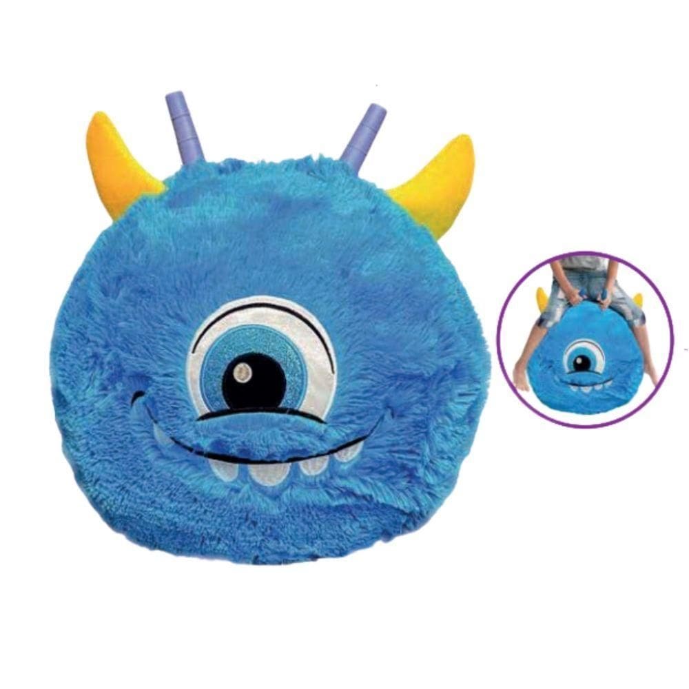 Pelúcia Bola Inflável Azul Infantil Com Bomba Inclusa