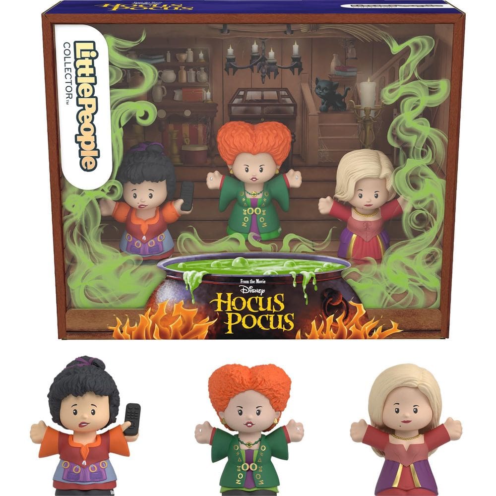 Conjunto de figuras Little People Collector Disney Hocus Pocus Movie