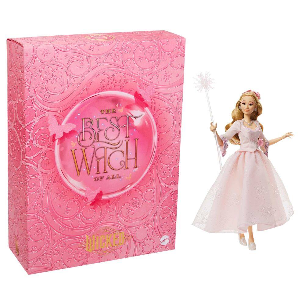 Muñeca de moda Glinda de Mattel Universal Pictures Wicked