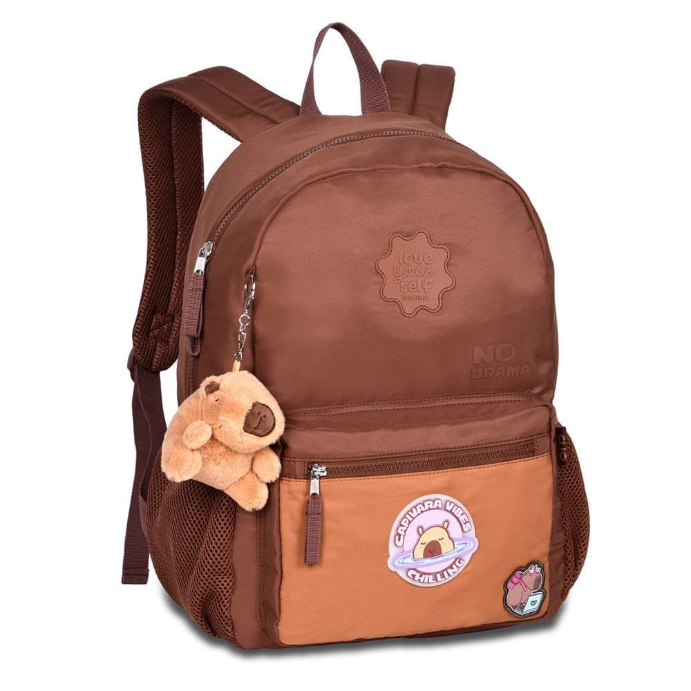 Mochila Juvenil Feminina Capivara