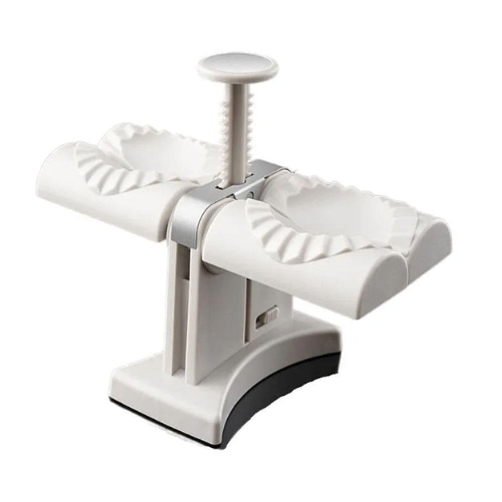 Prensa Manual Para Pastel Duplo Com Ajuste De Pressão E Selagem Perfeita