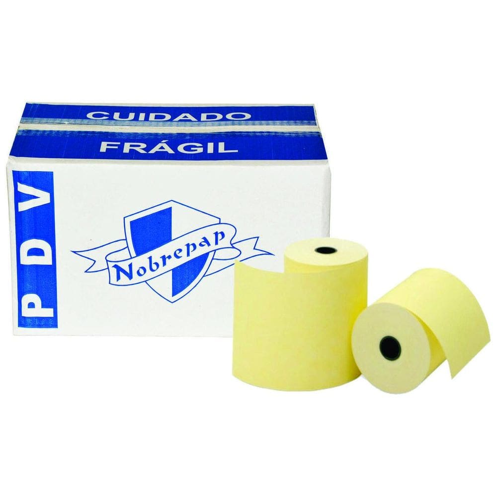 30 Rolos Bobina Térmica 80Mmx40M Impressora Fiscal 1Cx