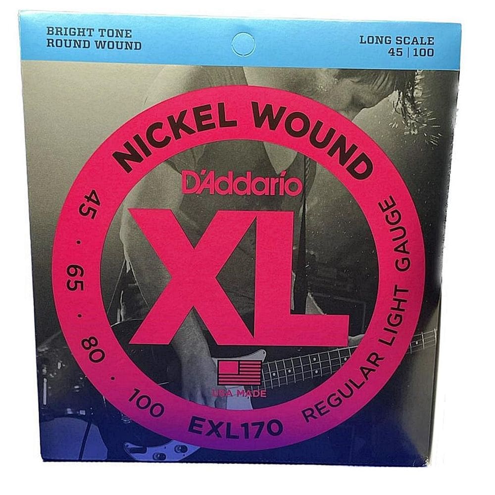 Encordoamento Contrabaixo 4 Cordas 45 Exl170 Daddario