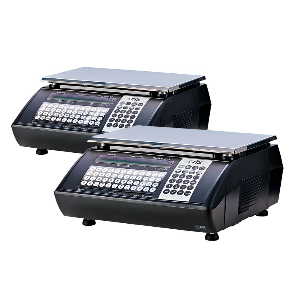 Kit 02 Unidades Balança Computadora Toledo Prix 4 Uno WiFi Ethernet 32Kg