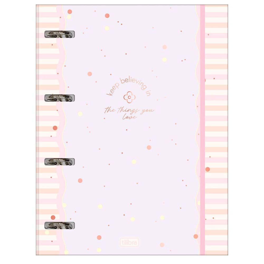 Caderno Argolado Com Elástico 48F Soho 396702 - Tilibra
