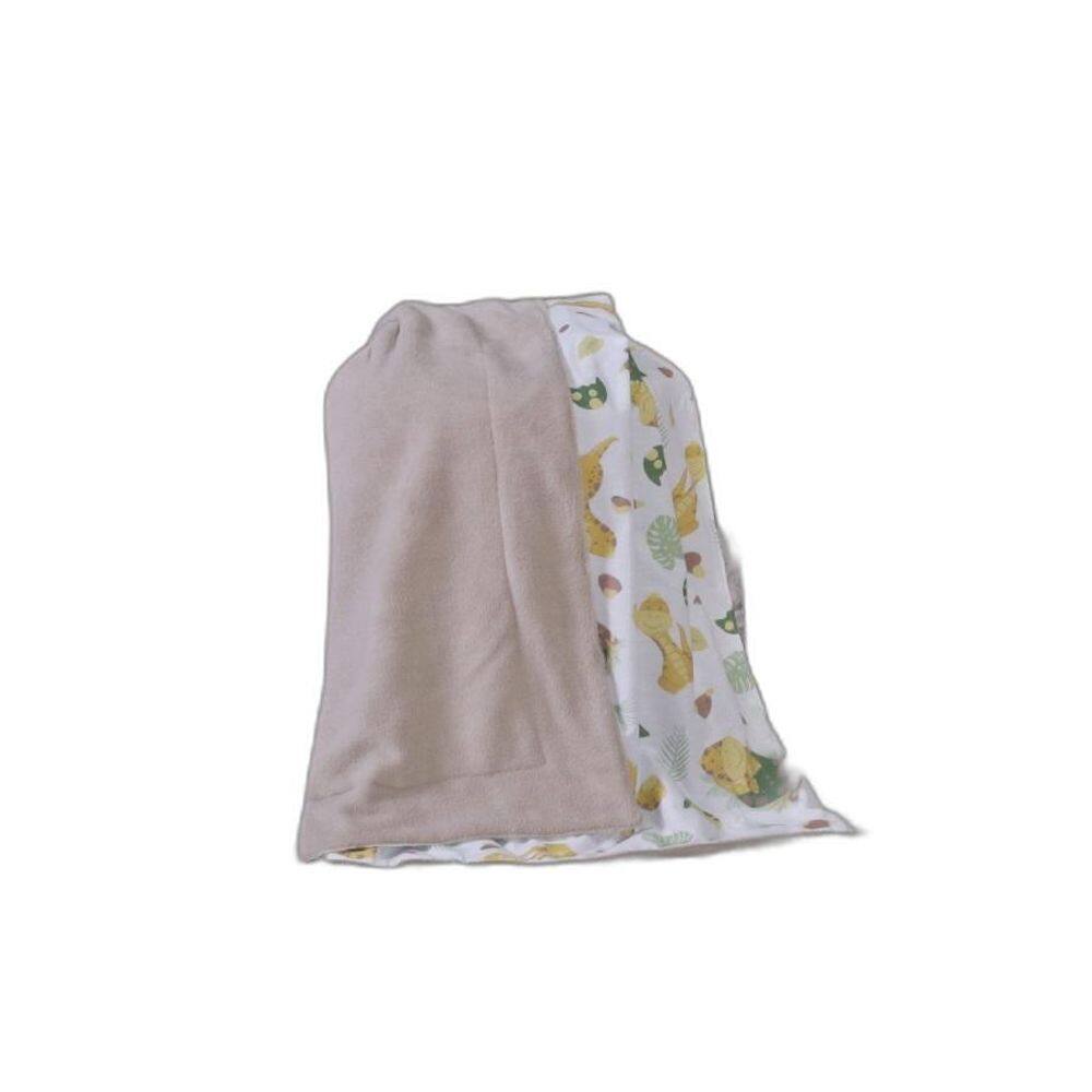 Manta Baby Cobertor Bebe Dupla Face Menino Menina 1,15 X