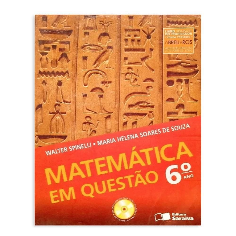 Matemática Em Questão 6º Ano - Editora Saraiva