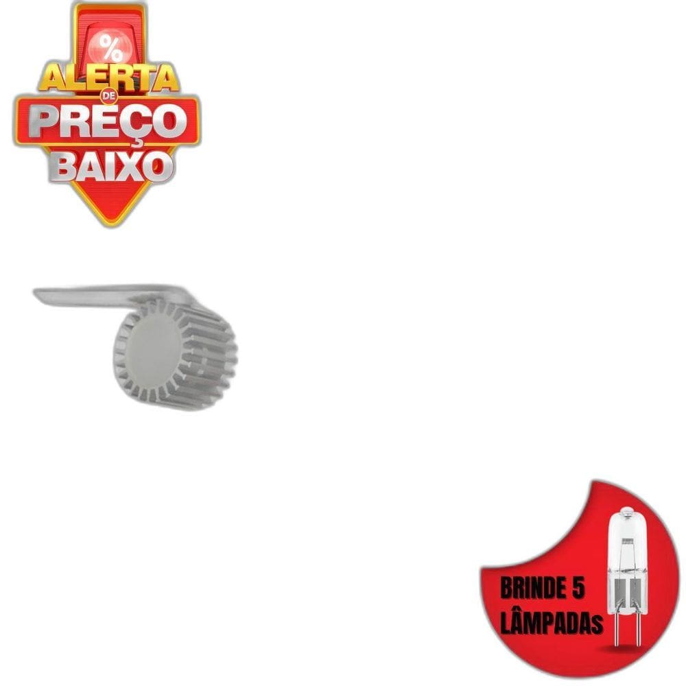 Arandela Taschibra Td 11/2 Prata Para 2 Lâmpadas Gy 6.35 220