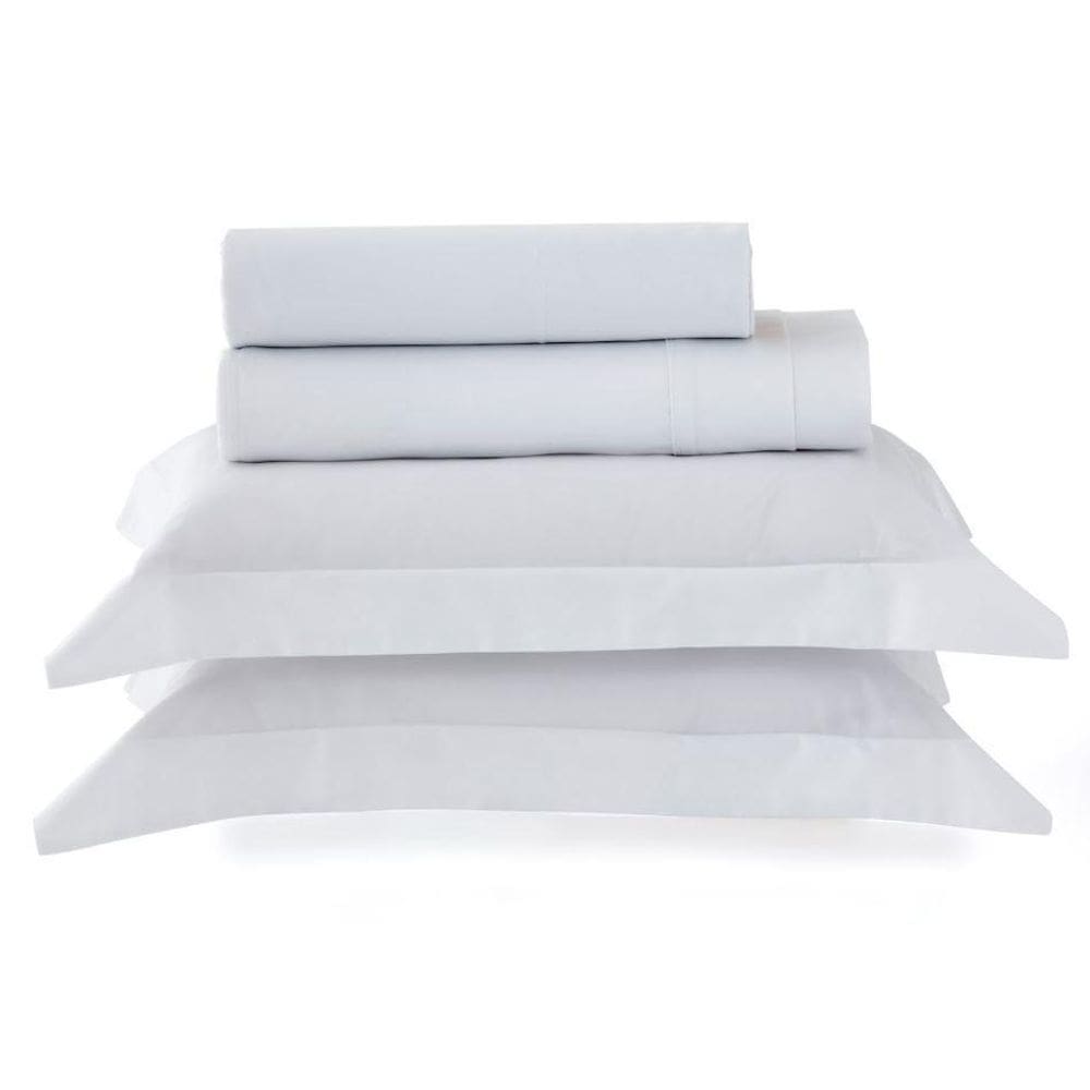 Jogo De Cama Casal Satinée 300 Fios Branco Kacyumara