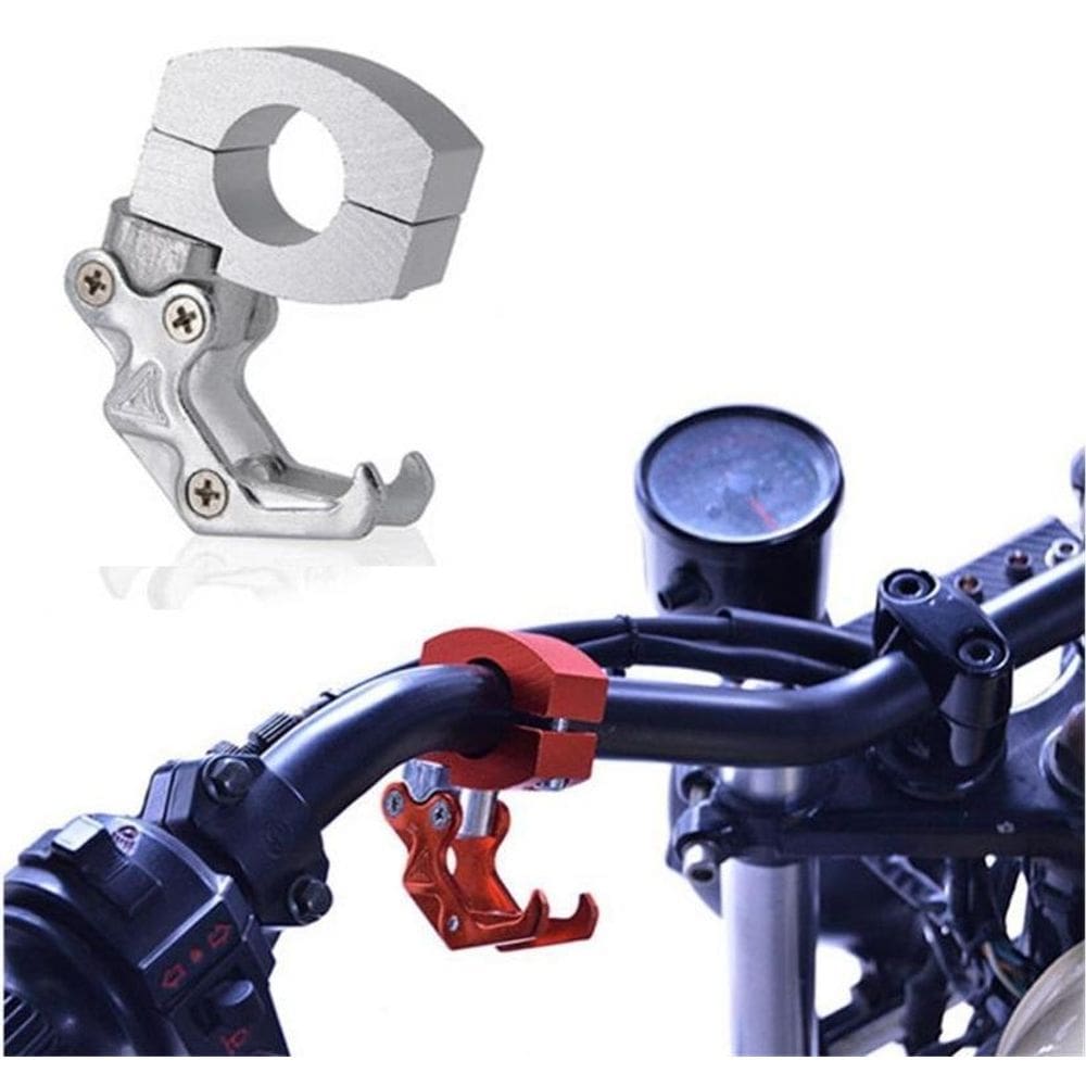 Suporte Guidão Alumínio Para Sacolas De Compras Moto Bike