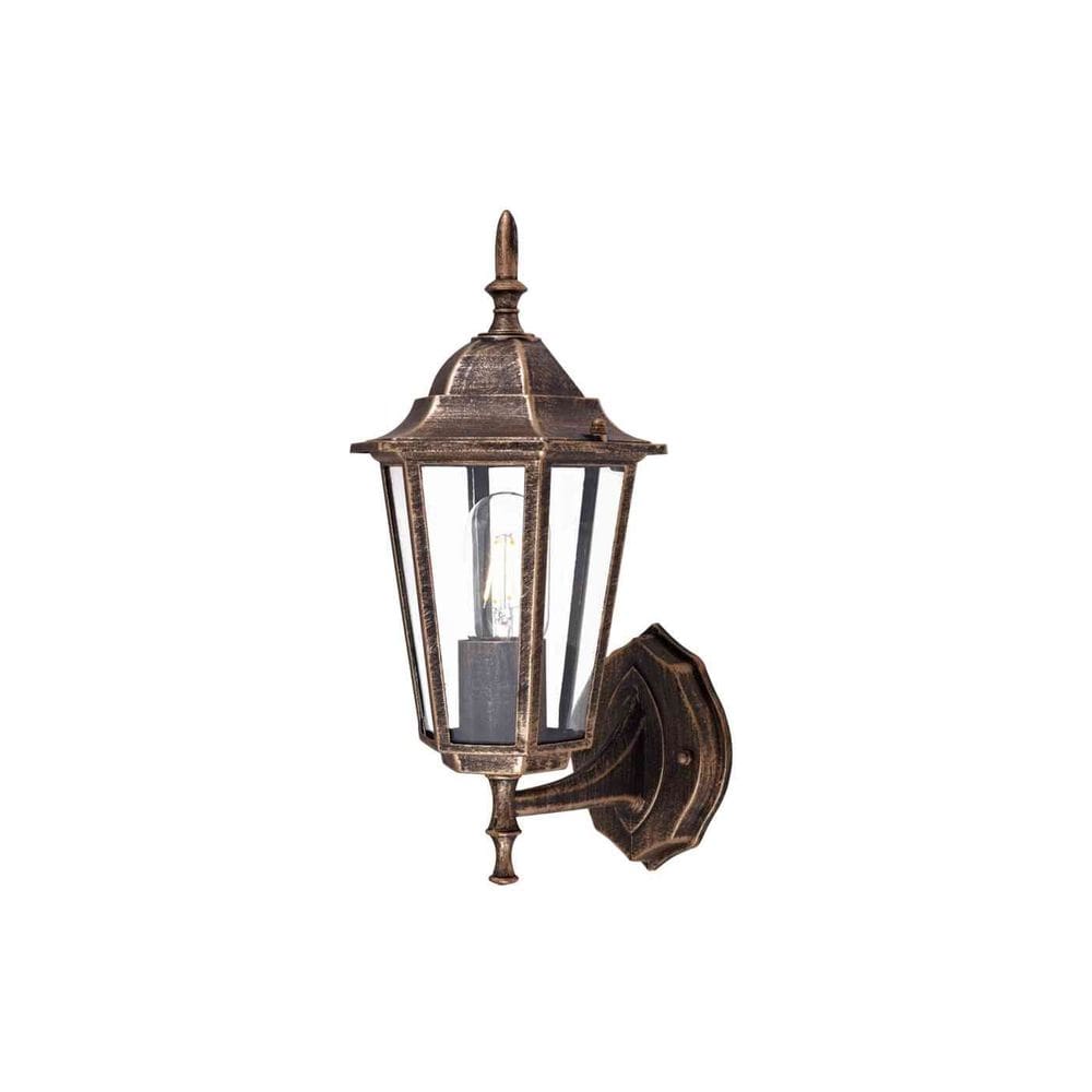Arandela Roma 155 Bronze 1Xe27 Estilo Colonial G-Light