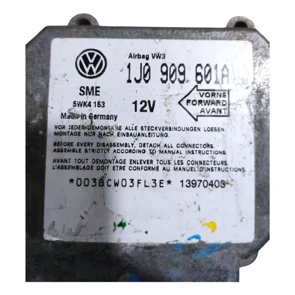 Módulo De Airbag Golf Audi A3 1j0909601a