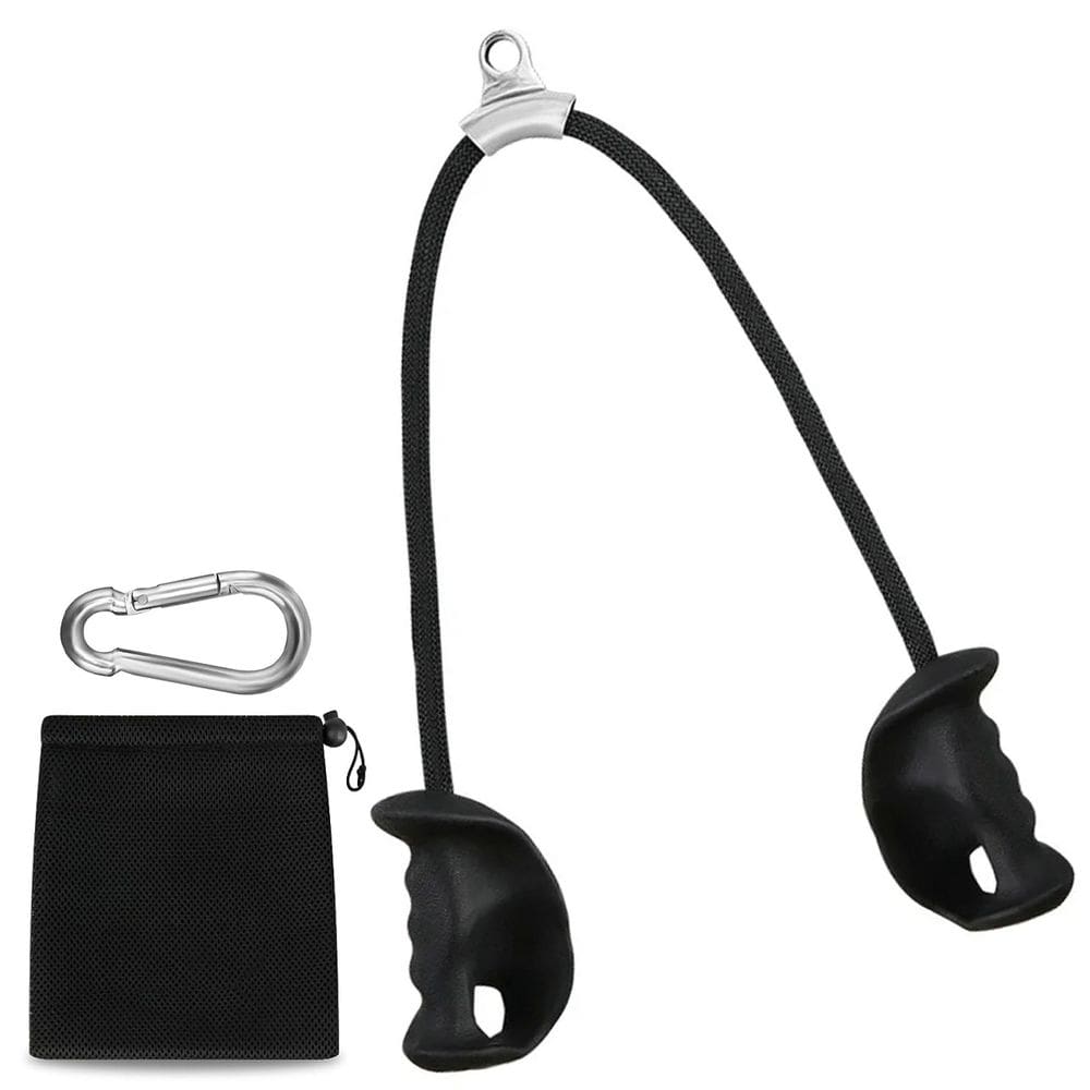 Puxador Anatomico Corda Biceps Triceps Pegada Anatomica Academia Superiores Musculaçao Treino Crossover Mosquetao