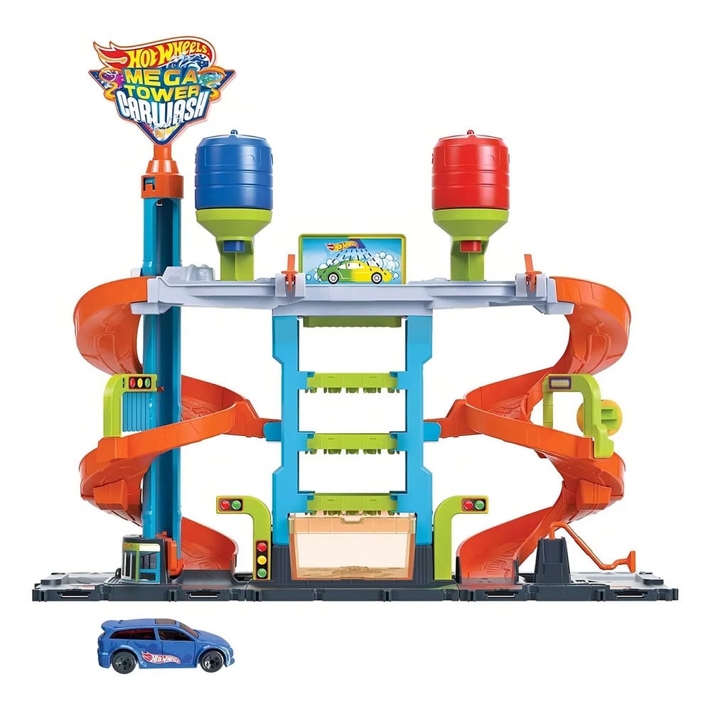 Pista Hot Wheels City Lava Rápido Mega Torre HDP05 Mattel