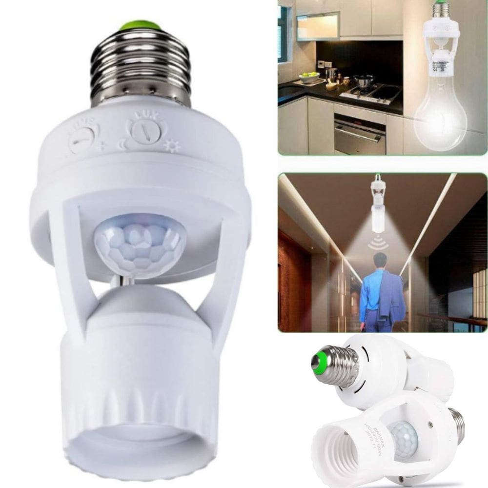 Sensor Noturno E27 Com Acionamento Noturno