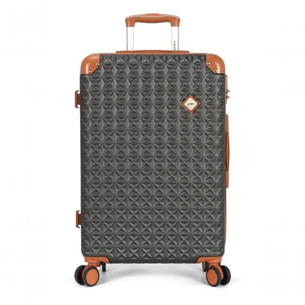 Mala De Viagem Apollo Gash Abs Com Rodas 360 Cinza