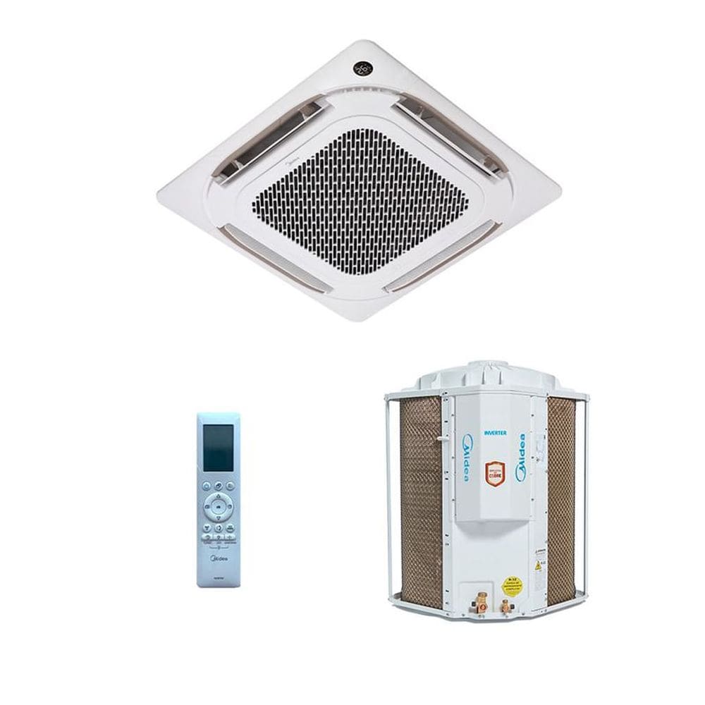 Ar Condicionado Split Cassete Inverter 4 Vias Wi-Fi Midea 36.000 Btus 220v Frio R32