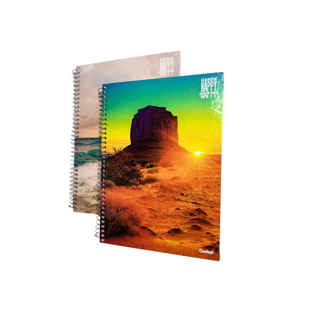 Kit de Cadernos Espirais para Anotações e Estudos