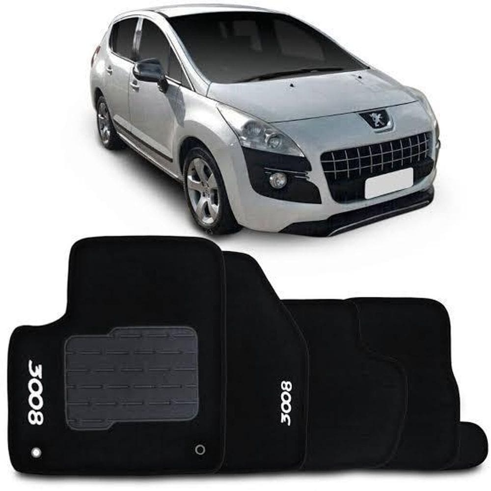 Tapete Carpete Peugeot 3008 Base Pinada