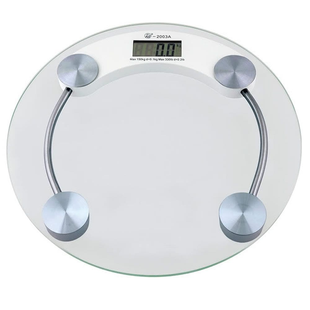 Balança Digital Vidro Temperado 180kg Alta Precisão