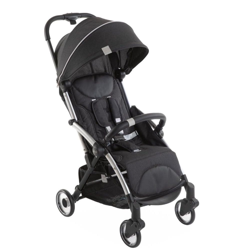 Carrinho de Bebê Chicco Goody Plus Graphite Dobrável Suporta até 15 kg, 105 cm Altura