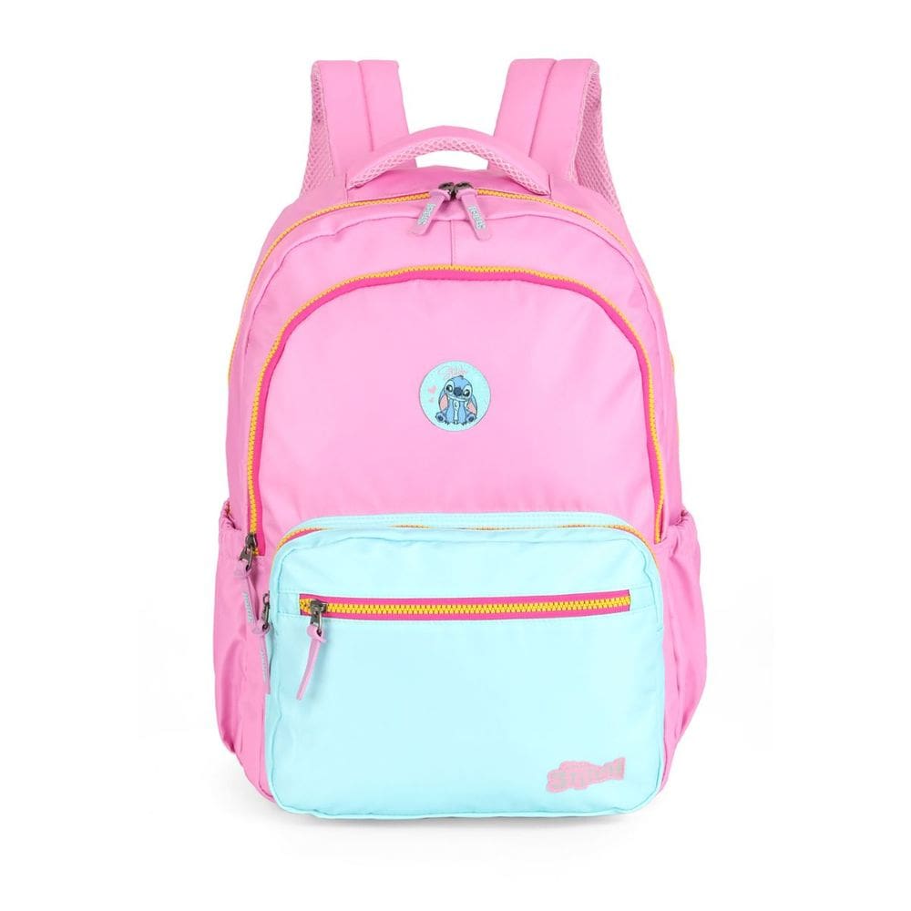 Mochila De Costas Stitch Juvenil Escolar Passeio Meninas