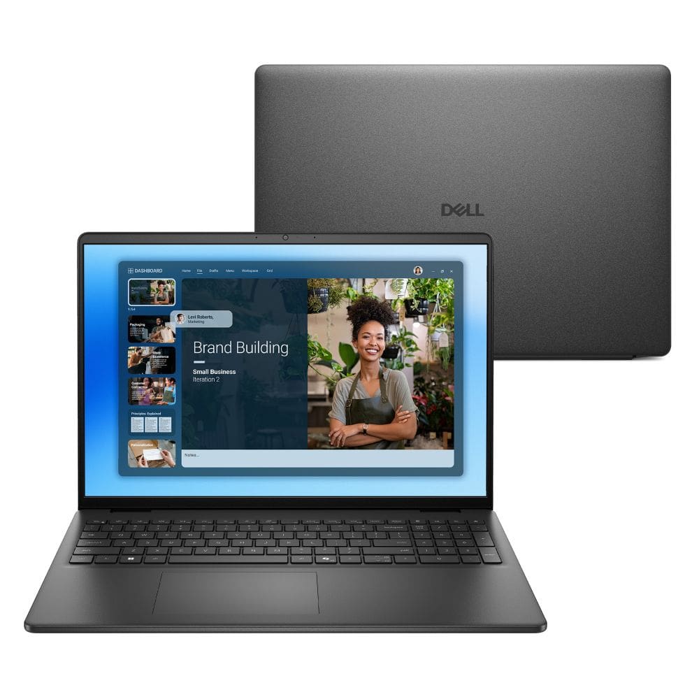 Notebook Dell 16” FHD+ Intel® Core™ 7 150U 32GB 512GB SSD Windows 11 Preto DC16-C7150U-M60