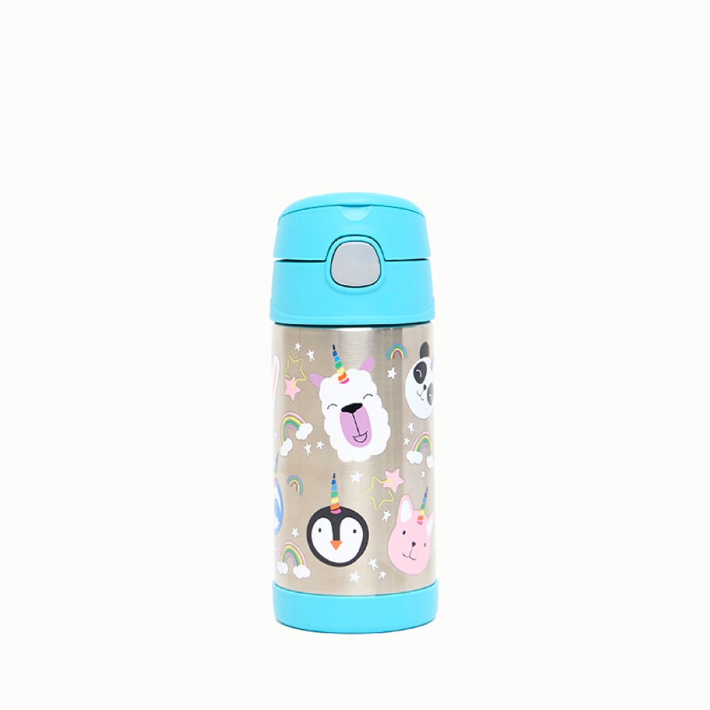 Garrafa Térmica Infantil 355ml Thermos Unicórnio Colorido