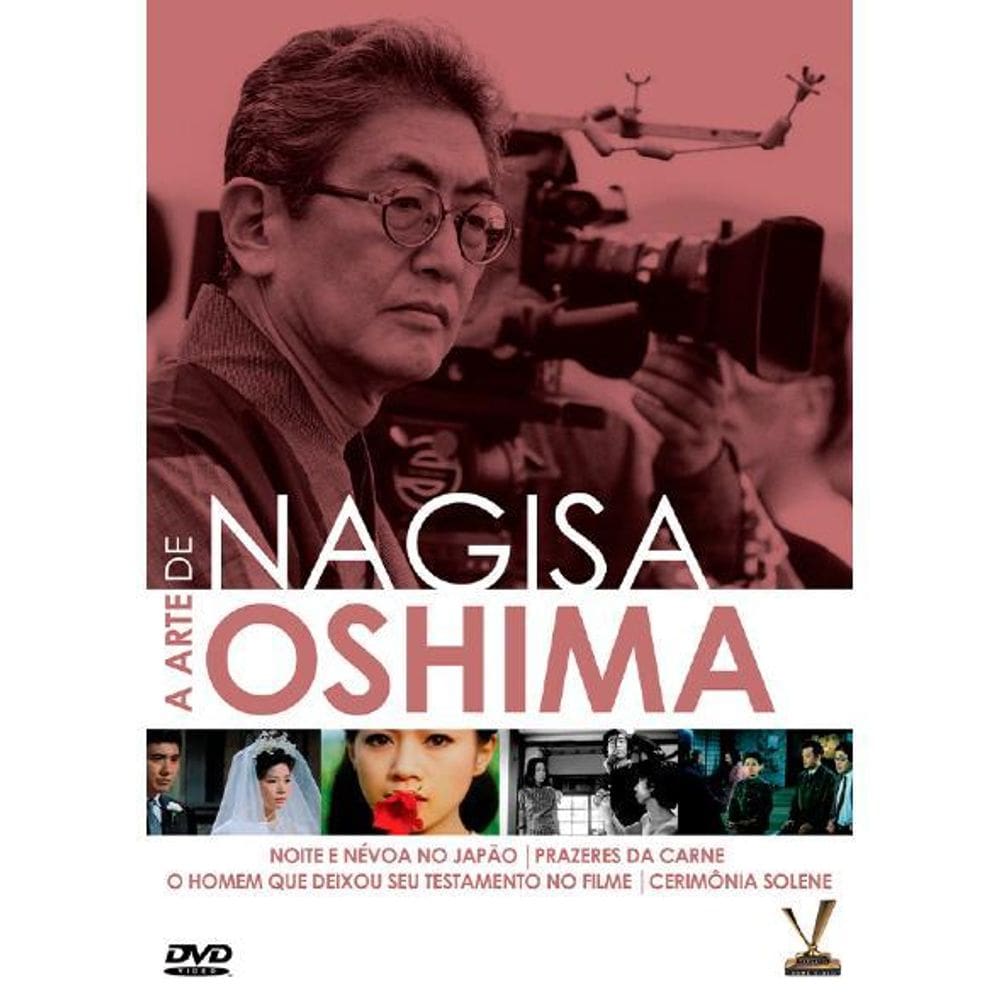 A Arte De Nagisa Oshima Ed. Limitada Com 4 Cards