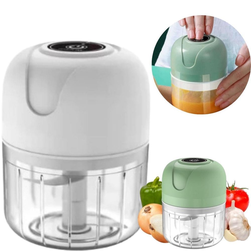 Triturador Elétrico Portátil Para Alimentos 250Ml