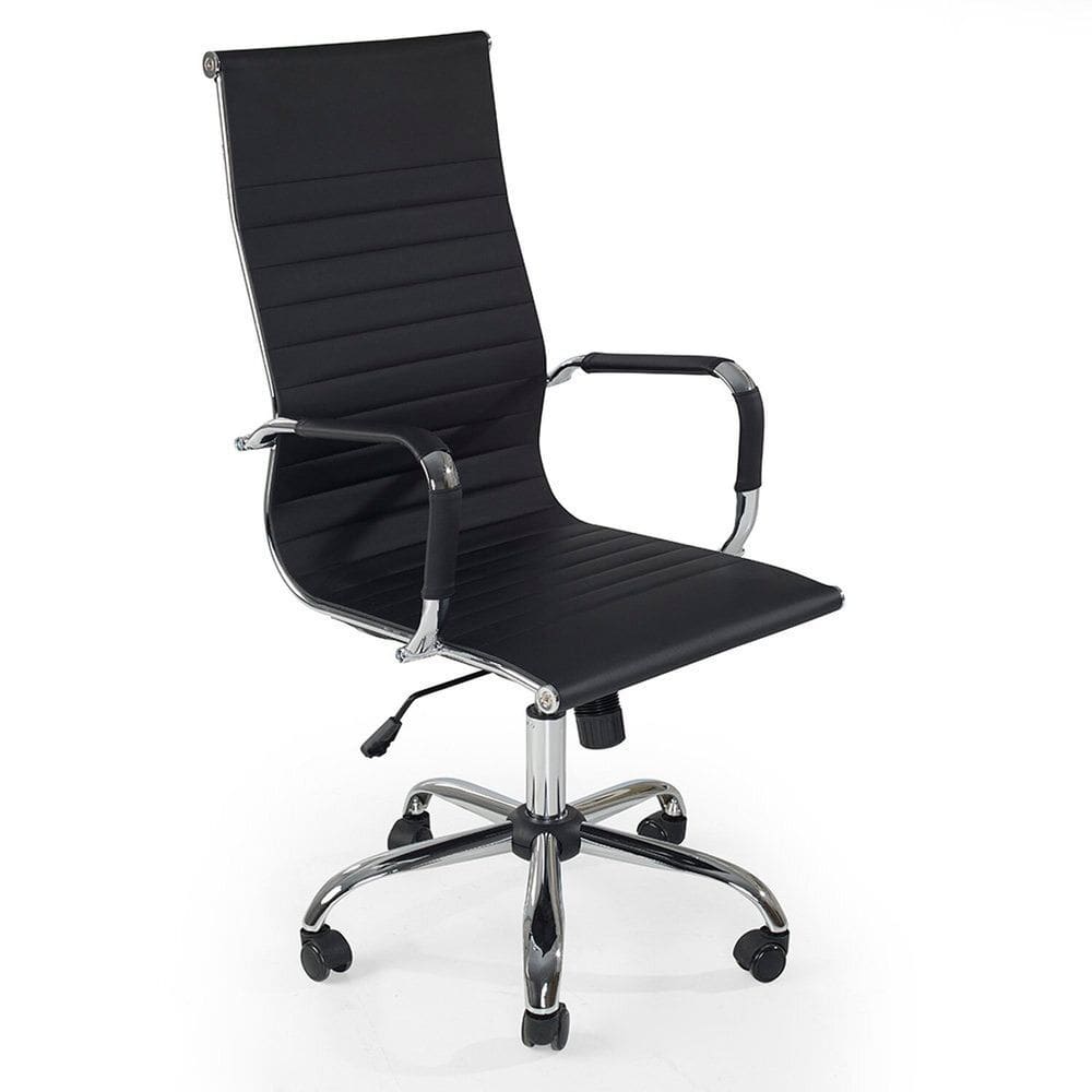 Cadeira Escritorio Giratória Presidente Rizon Preto