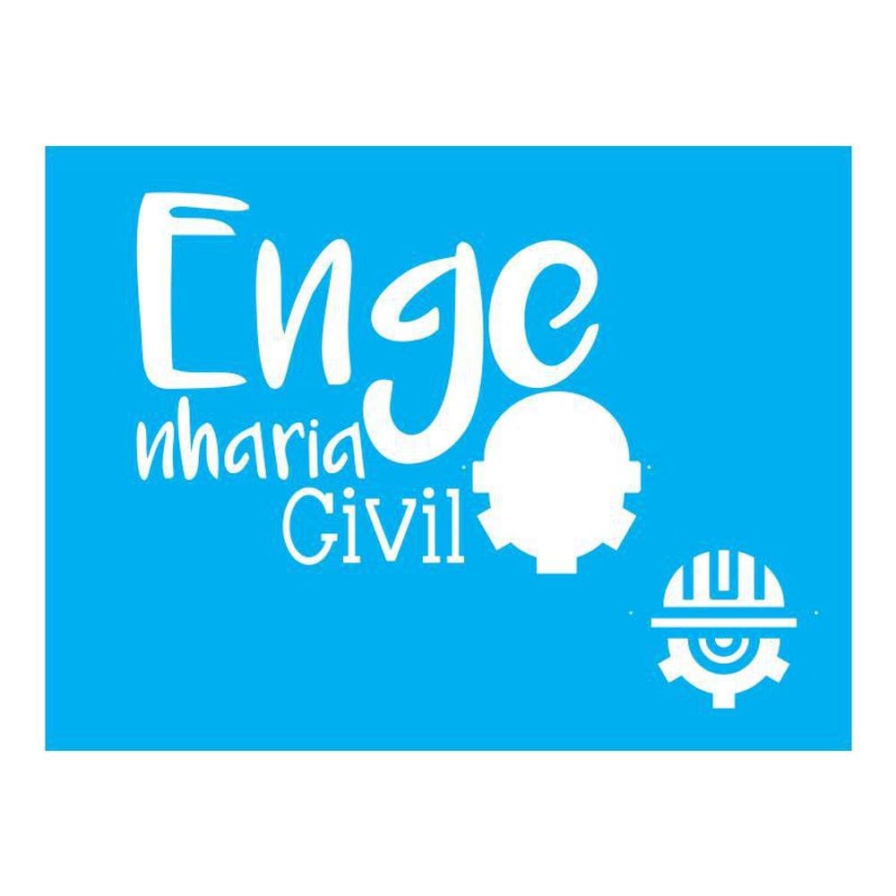 Stencil Tamako Engenharia Civil - 15X20Cm - Ref A2495