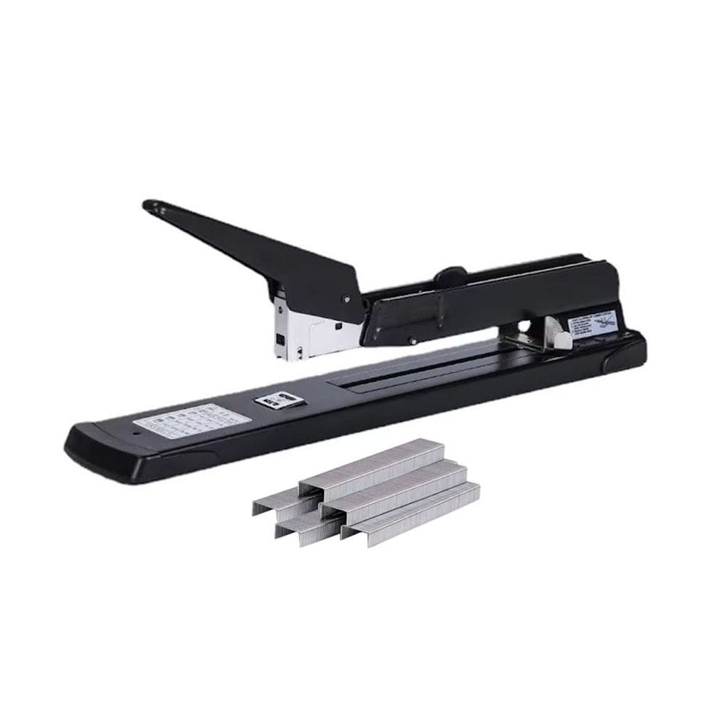 Kit Grampeador de Longo Alcance e 1000 Grampos 23/6 23/13mm