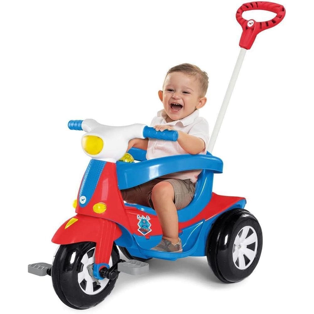 Triciclo Velomoto 2 Em 1 Calesita 1040