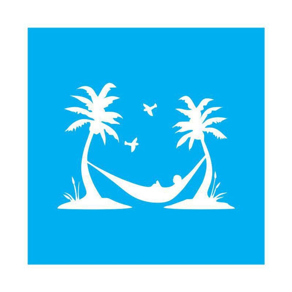 Stencil Tamako Descanso - 30X30Cm - Ref D200