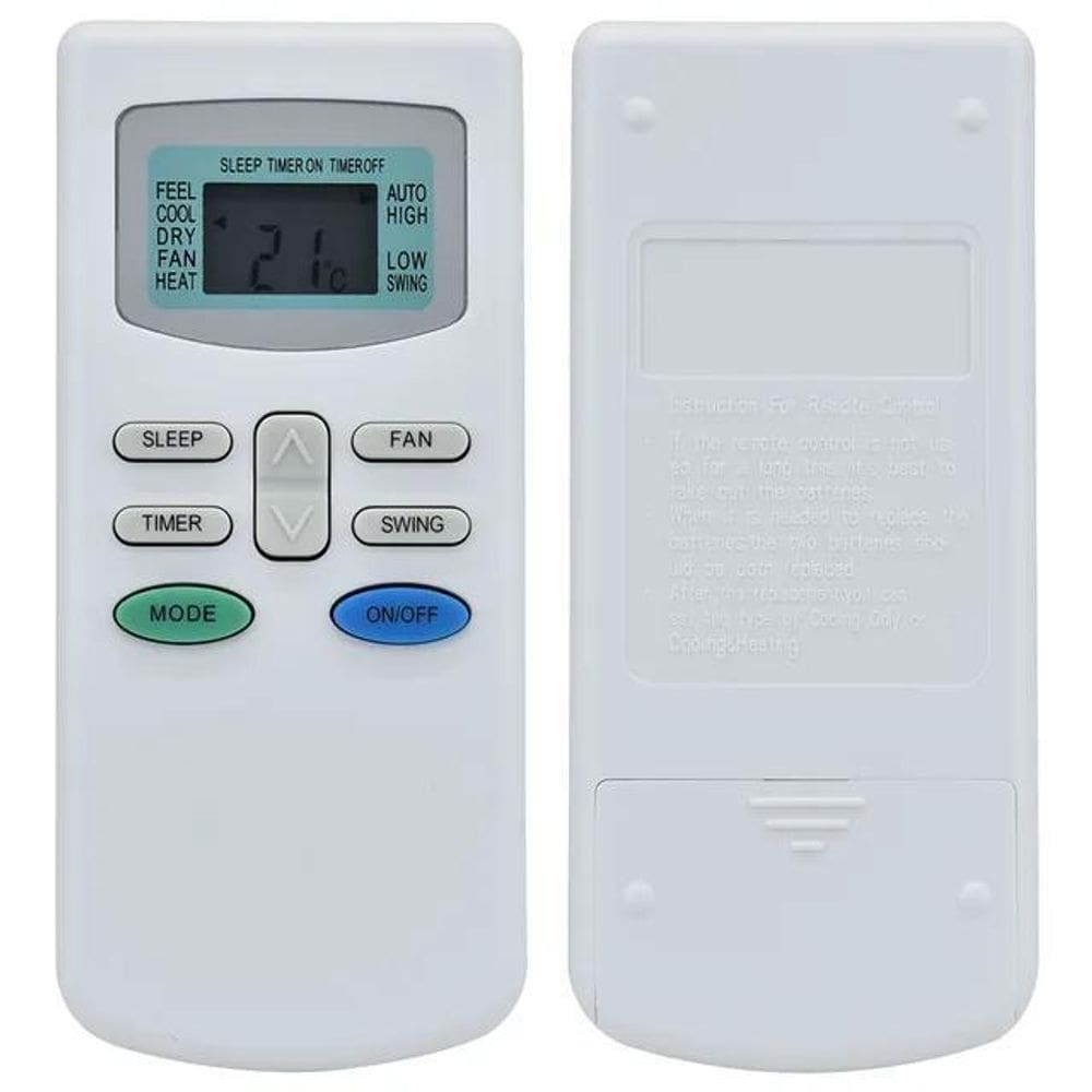 Controle Para Ar Condicionado Delonghi Pac C100 / Pac C105