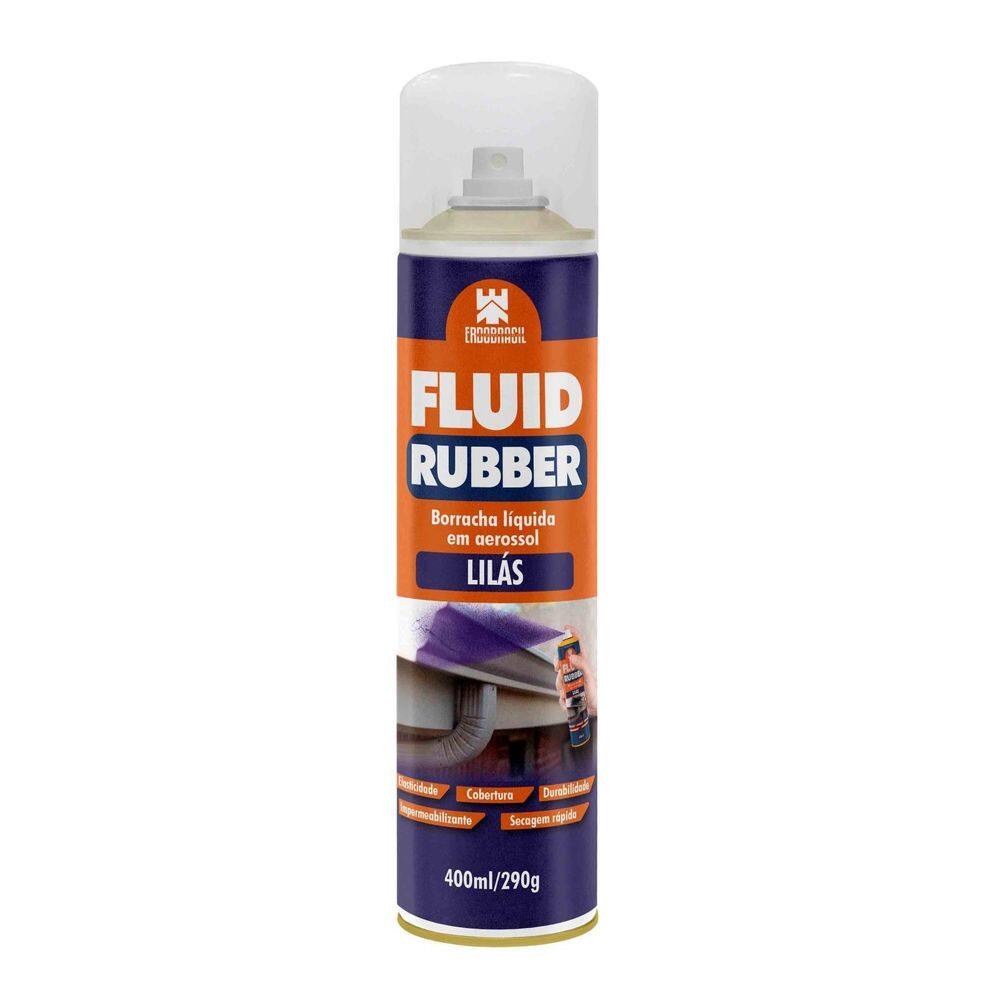 Borracha Líquida Lilás - Fluid Rubber 400Ml/290G