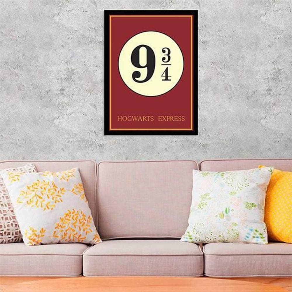 Quadro Decorativo Harry Potter 45x34cm