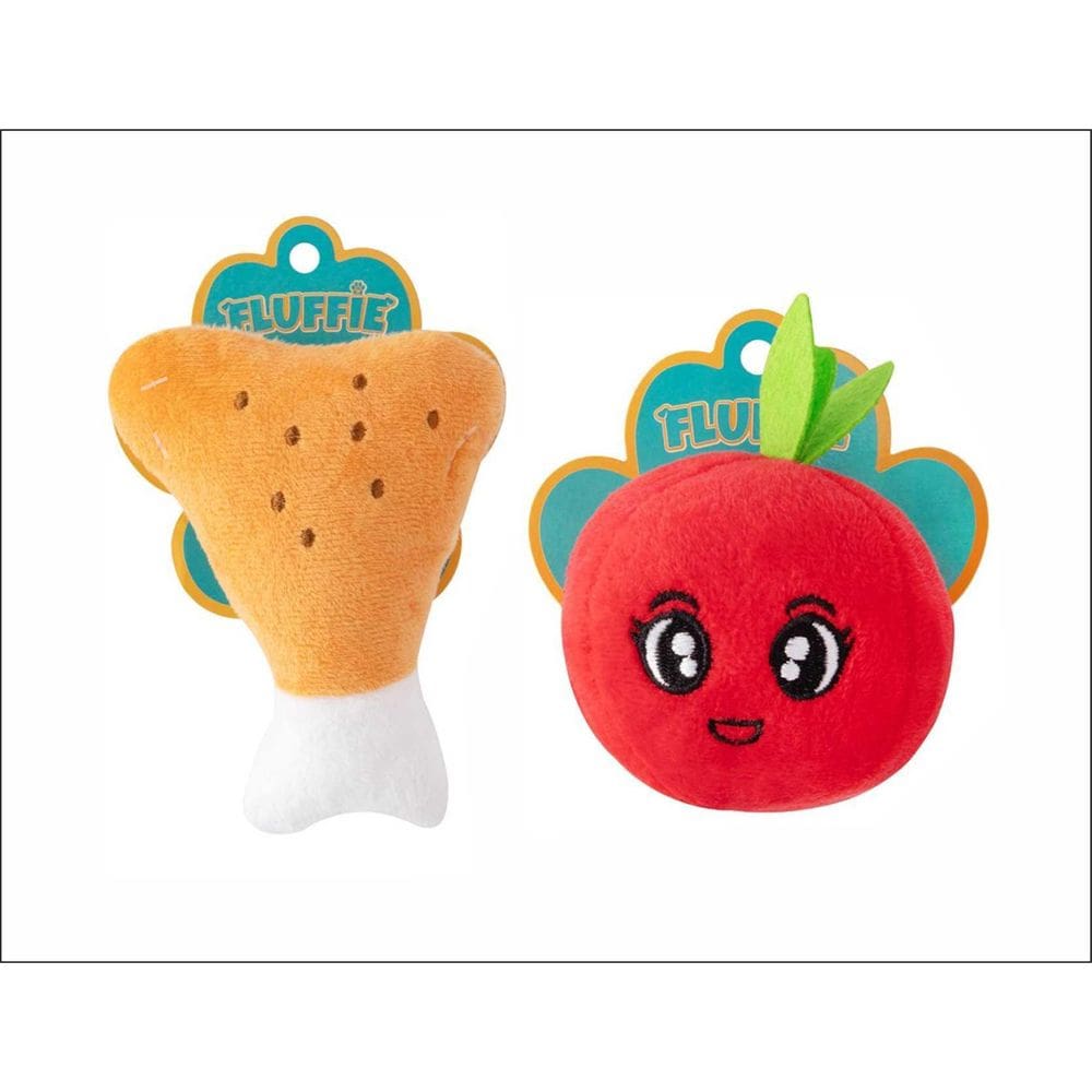 Brinquedo Para Pet Cachorro Gato De Pelúcia 2 Unidades