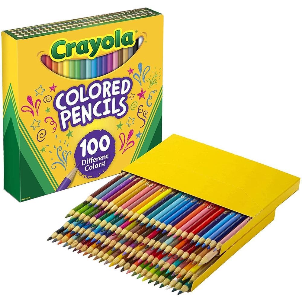 Crayola Lápis Para Colorir Com 100 Peças
