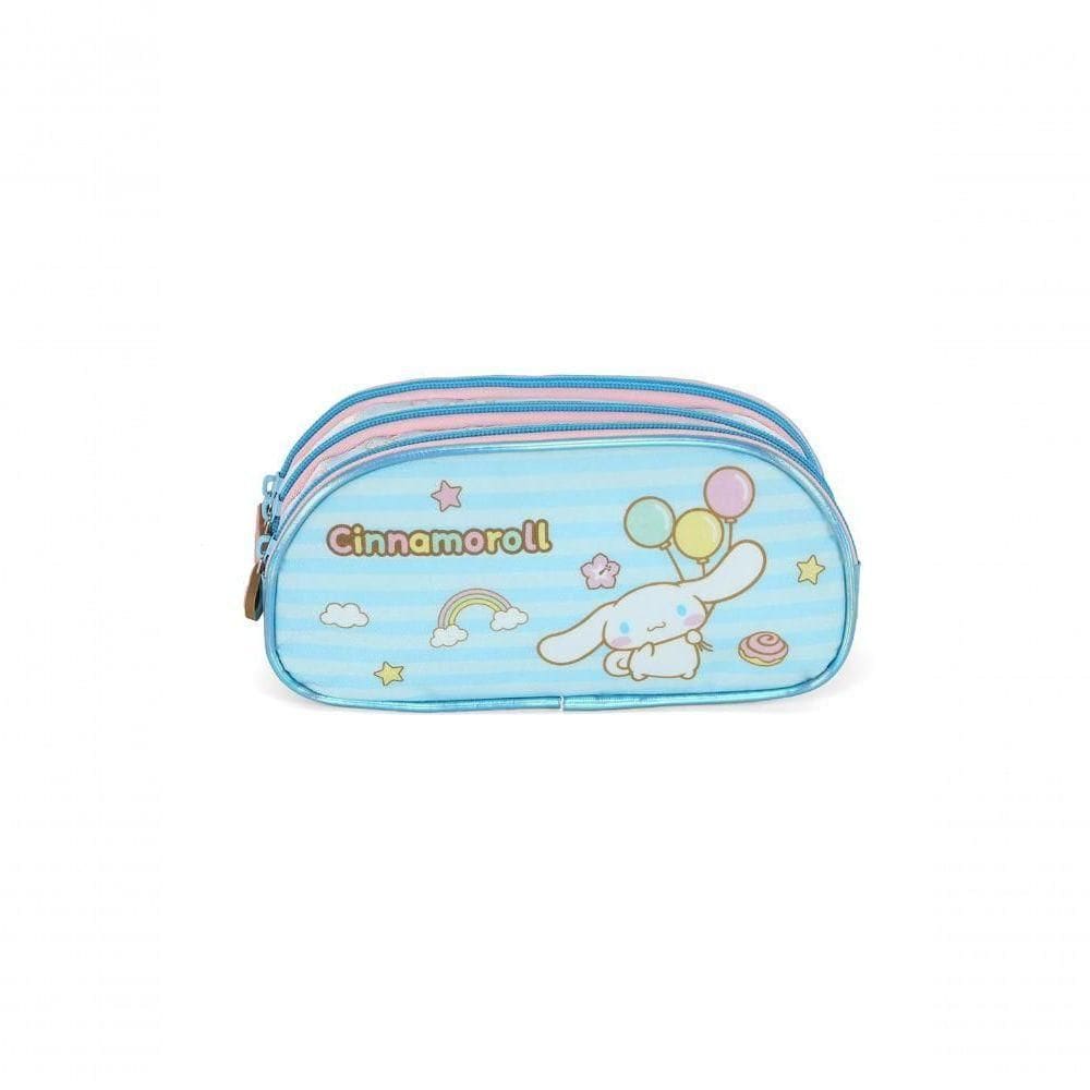 Estojo Amigos Da Hello Kitty Azul - Unico Azul