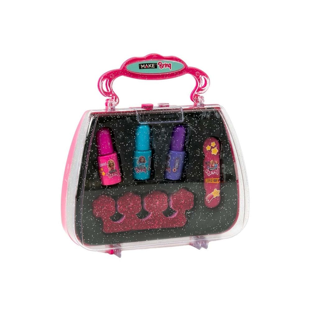 Kit Completo Makebrinq Salão De Unhas - Polibrinq