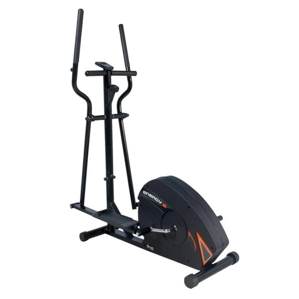 Elíptico Magnético Dream Fitness Energy E até 110kg com Monitor 5 Funções em Aço Carbono – Preto