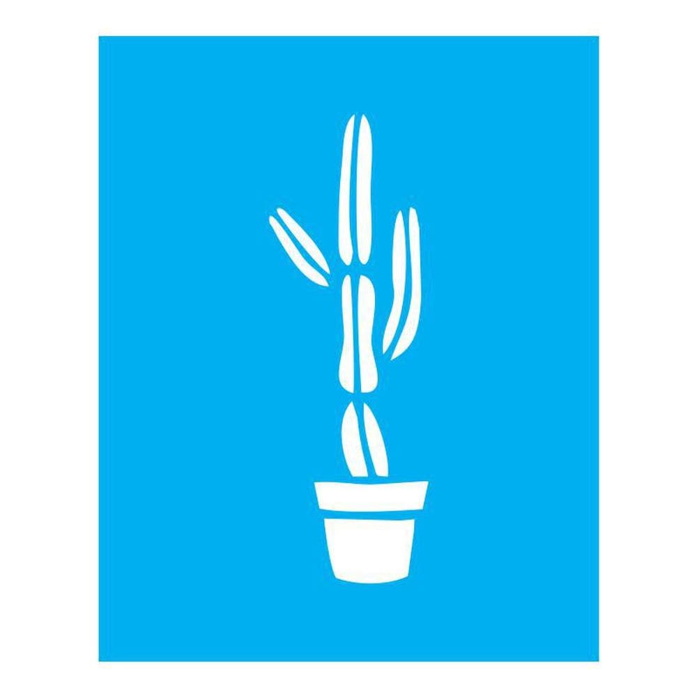 Stencil Tamako Cactus - 20X25Cm - Ref B550