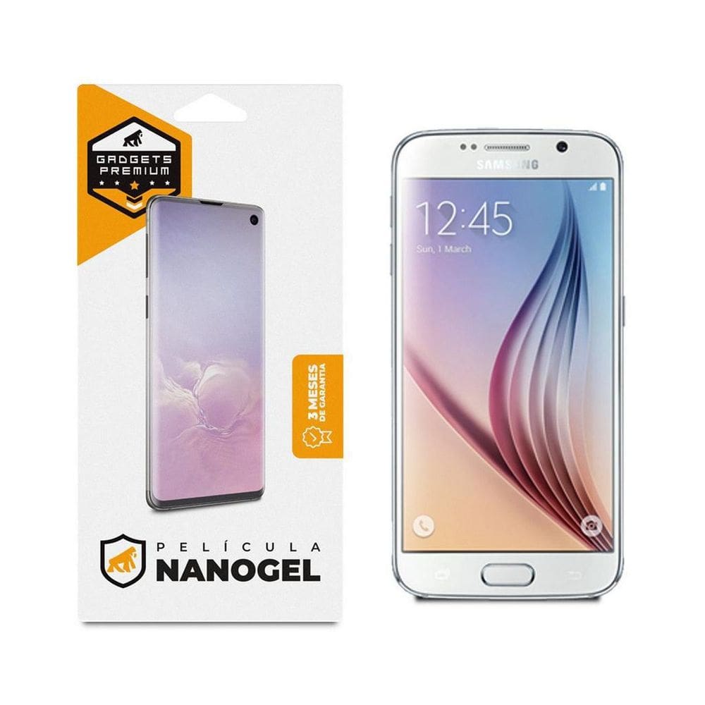 Película Nano Gel Dupla Para Samsung Galaxy S6 - Gshield