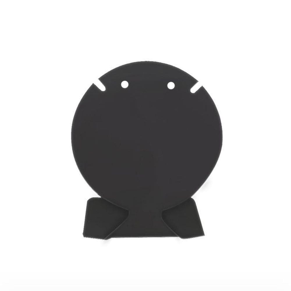 Expositor Joias Brincos Colar Acrílico Preto 11,5x5,5cm