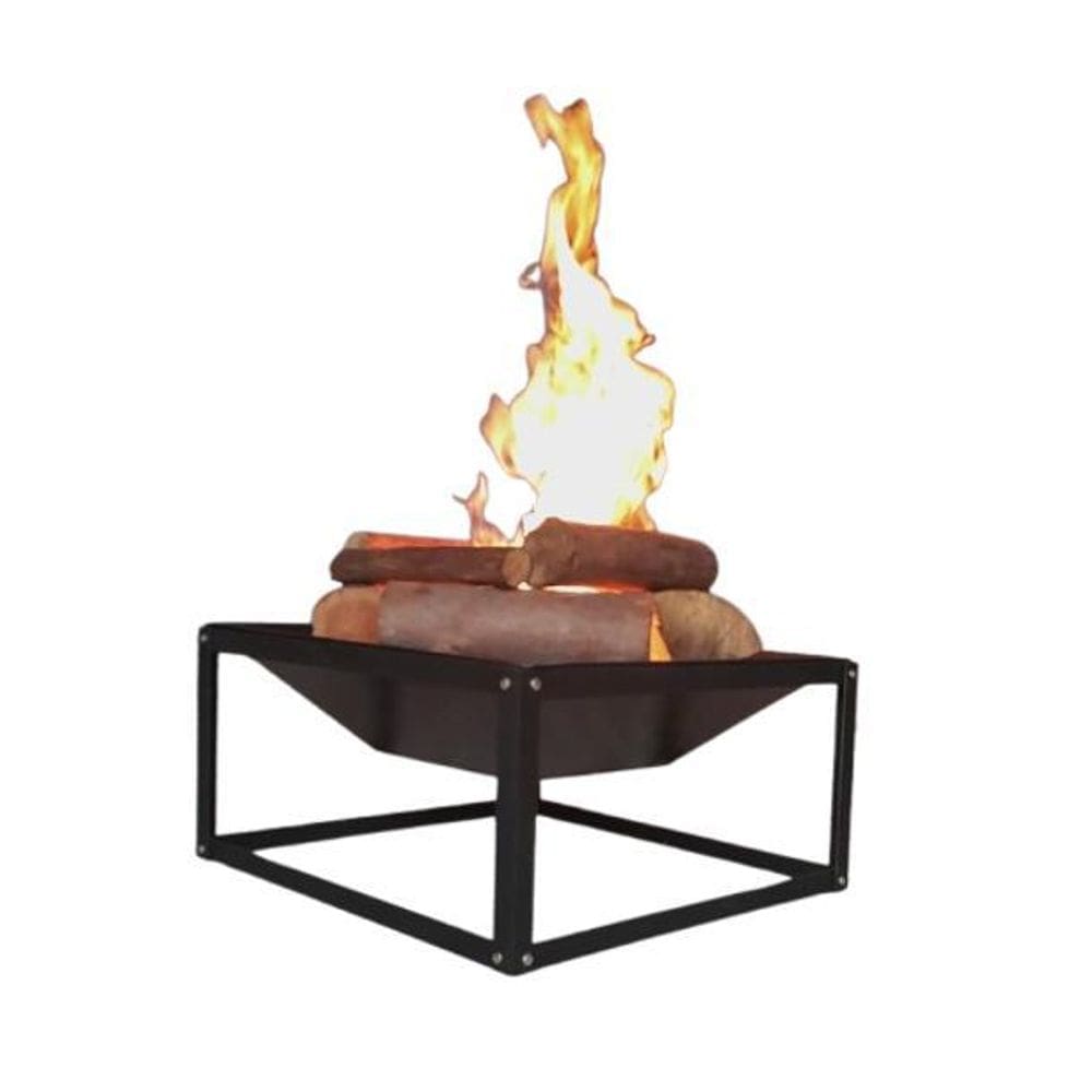 Lareira 50Cm Jardim Fogueira Externa Portatil A Lenha Fire