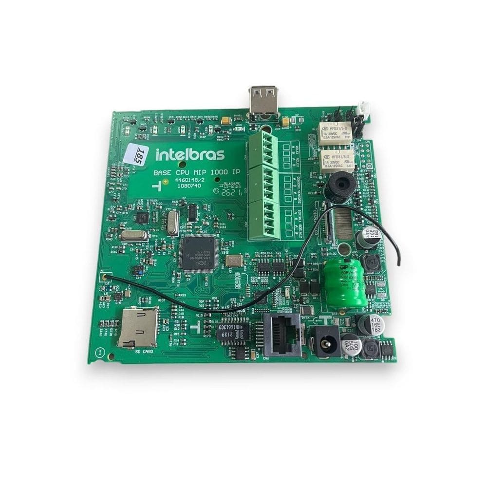 Placa Base Módulo Inteligente De Portaria Mip 1000 Ip